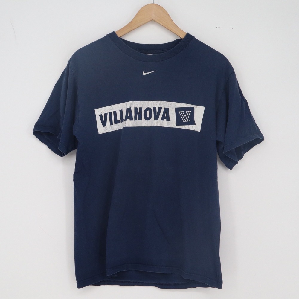 Villanova Nike T-Shirt Mens Small Blue NCAA Basketball Just Do It Good